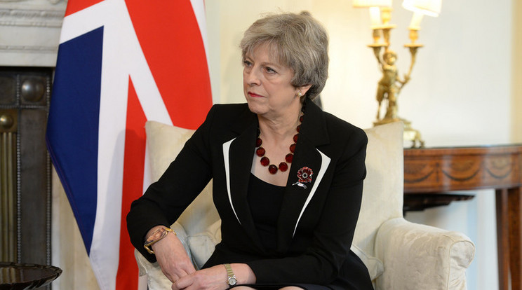 Theresa May, angol miniszterelnök /Fotó: GettyImages