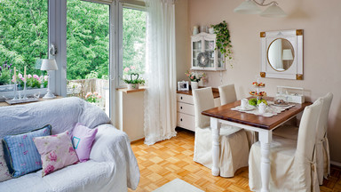 Romantyczne mieszkanie w rustykalnym stylu