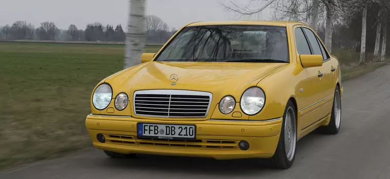 Mercedes W210 E50 AMG - jeśli okular, to tylko taki!