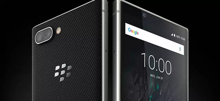 BlackBerry Key2 - smartfon z klawiaturą QWERTY i 4,5" ekranem