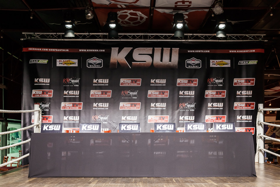 Konferencja prasowa przed KSW27 "Cage Time"