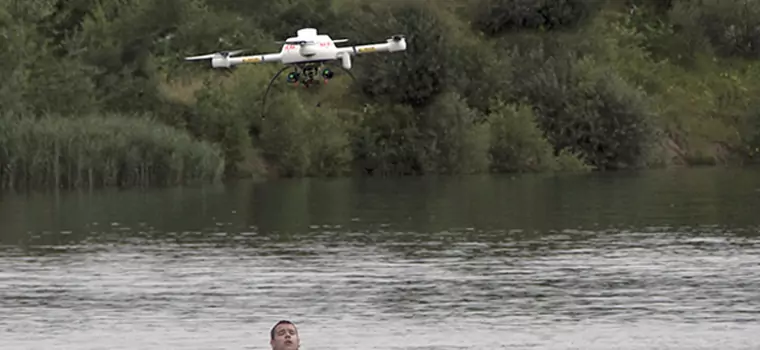 Microdrones i dron-ratownik