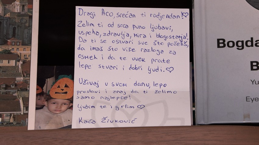 Poruka Kaće Živković za rođendan Ace Kosa