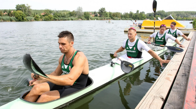 Kammerer Zoltán 39 éves,
és háromszoros olimpiai
bajnok/Fotó:MTI- Bugány János