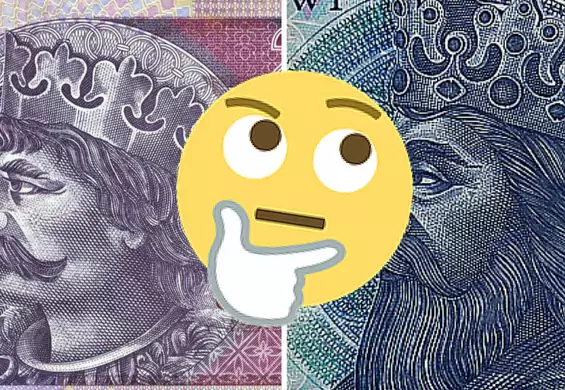 Czy wiesz, na którym banknocie jest władca, który przyjął chrzest Polski?