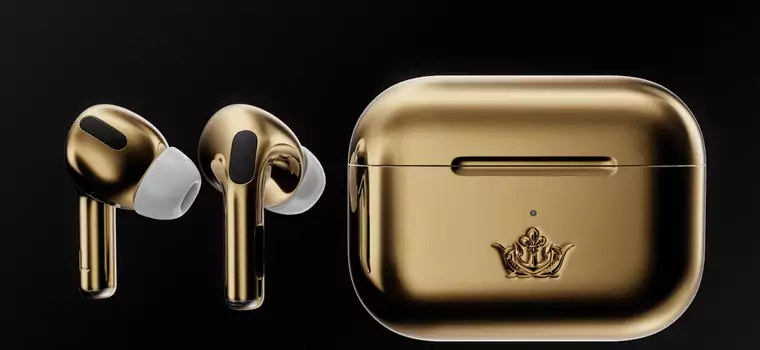 Złota edycja słuchawek Apple Airpods Pro trafiła do sprzedaży. Cena powala