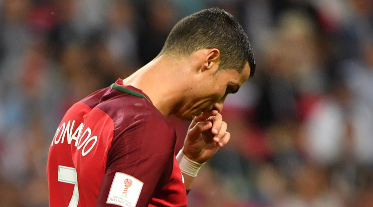 Ronaldo nem nyilatkozott/Fotó: AFP