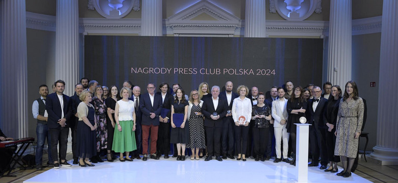Wręczono nagrody Press Club Polska. Bartosz Węglarczyk zaapelował o debatę na temat rynku mediów