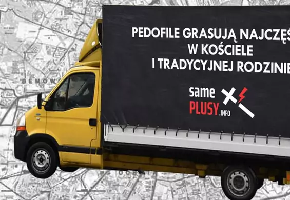 Po Warszawie będzie jeździł antyhomofobus. Hasło o pedoflii w Kościele i tradycyjnej rodzinie