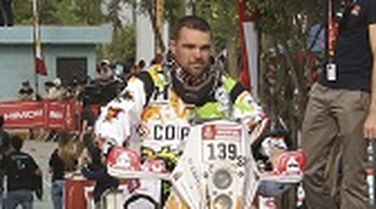 Horváth Lajos a második szakaszban feladta a versenyt