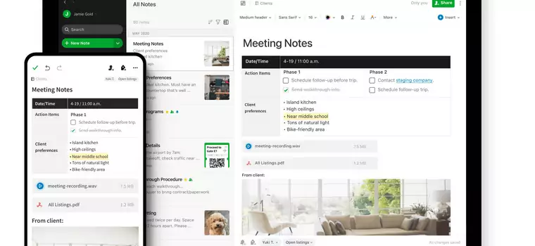 Evernote wprowadza nowe narzędzia. Pomogą w układaniu zadań