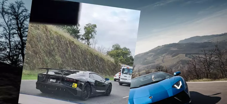 Inni kierowcy nie mogli się nadziwić. 750-konne Lamborghini do nauki jazdy