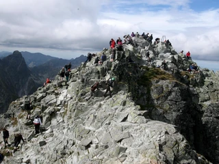 ZAKOPANE TATRY RYSY TURYCI