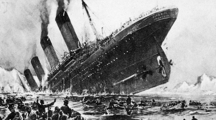 104 éve ütközött jéghegynek a Titanic - Fotó: AFP