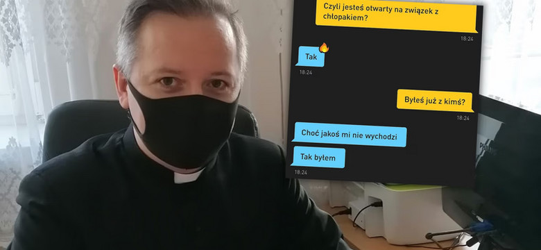 Ksiądz miał zapraszać w aplikacji randkowej: "będzie ostro". Tajemnicze zachowanie kurii