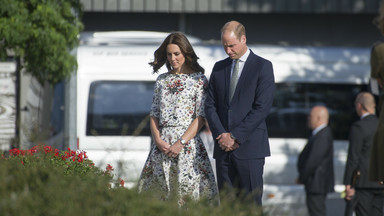 Księżna Kate odepchnęła księcia Williama na czerwonym dywanie? Jest nagranie