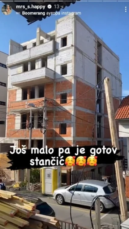 Sanja Stanković objava Instagram/mrs_s.happy
