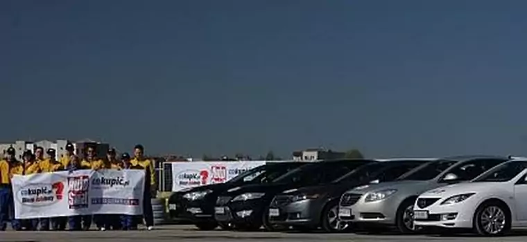 Porównanie 5 limuzyn - 10 kierowców ocenia praktyczność oraz wygląd testowanych aut