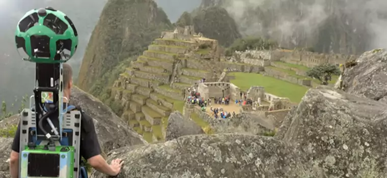 Street View w Machu Picchu