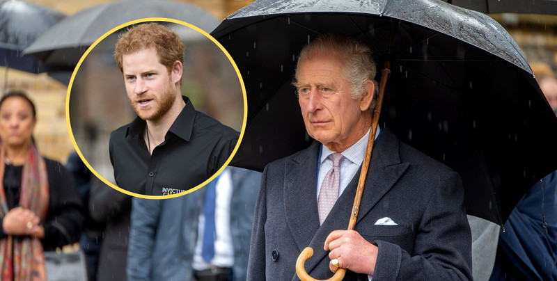 Książę Harry nie zobaczy się z ojcem. Media: Karol III znów wybrał Williama