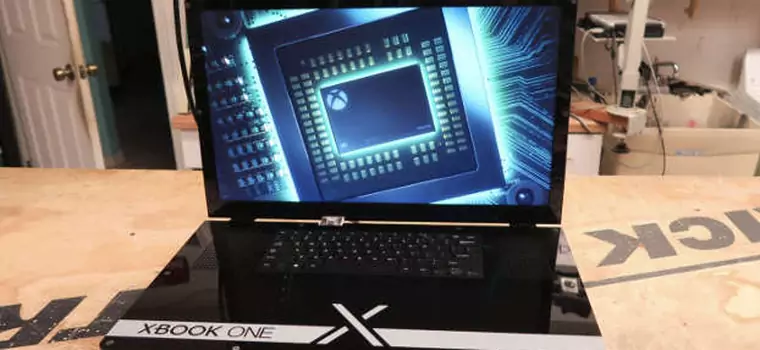 Xbook One X – konsola stała się laptopem (wideo)