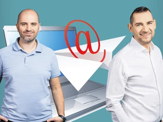 Krzysztof Jarecki (z prawej) i Łukasz Kalita znaleźli sposób na usprawnienie marketingu w korporacjach