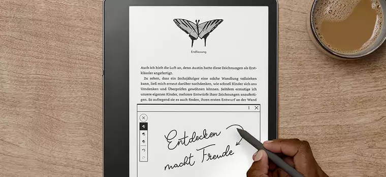 Kindle Scribe, czyli 10-calowy czytnik e-booków z piórkiem do notatek