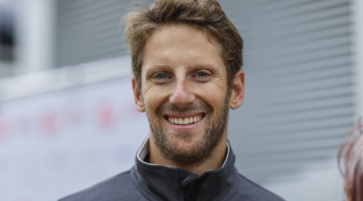 Grosjean háromszoros apuka lesz /Fotó: AFP