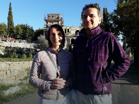 Turisti u manastiru Tvrdoš