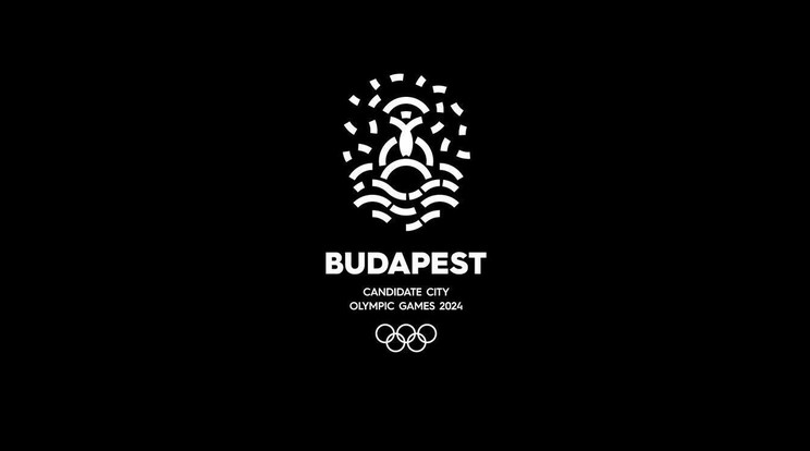 A Budapest 2024 Facebook-oldalán a színes logót fekete fehérre cserélték /Fotó: Budapest 2024 Facebook