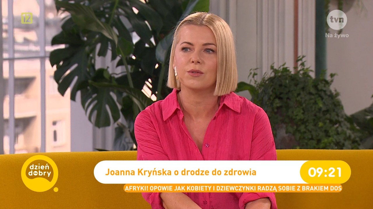 Joanna Kryńska szczerze o walce z guzem mózgu. 