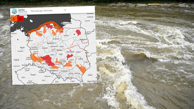 Trudna sytuacja na rzekach w Polsce. Są ostrzeżenia najwyższego stopnia