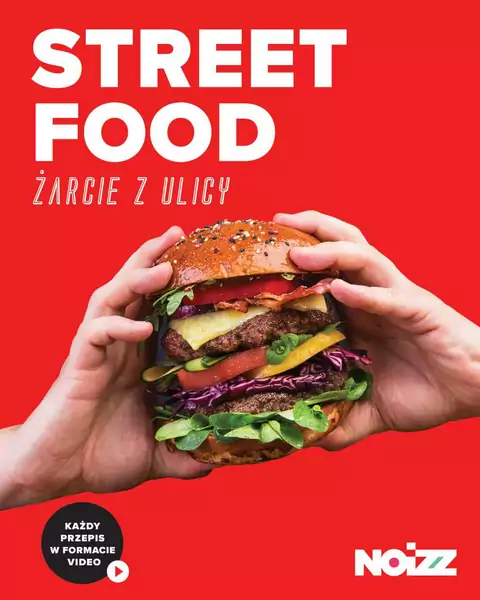 Street food. Żarcie z ulicy książka Noizz