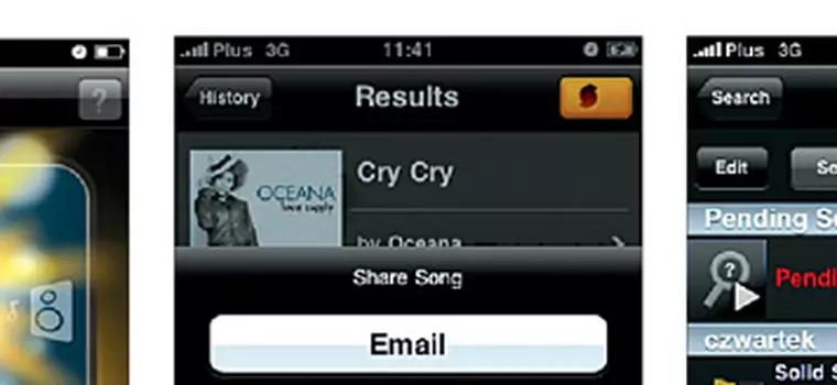 iPhone OS: SoundHound - testujemy program do rozpoznawania utworów muzycznych