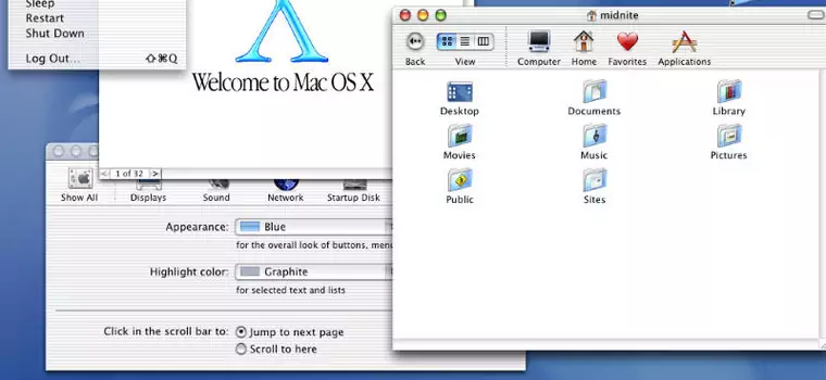 Mac OS X - system operacyjny Apple świętuje 20. urodziny
