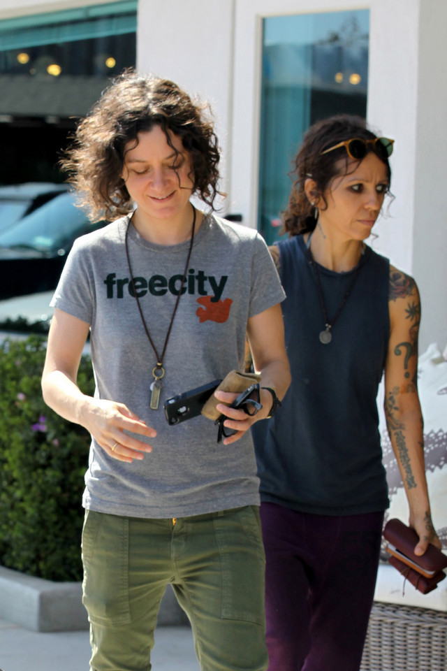 Sara Gilbert i Linda Perry / fot. Agencja Forum