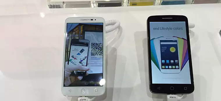 MWC 2015: Nowe smartfony Alcatela - z jednego skorzystamy nawet gdy będzie do góry nogami!