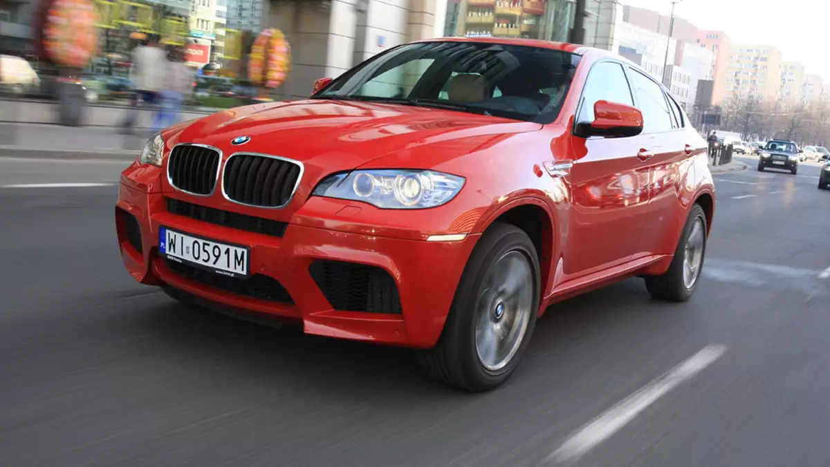 BMW X6 M - 555 KM kontra 2380 kg