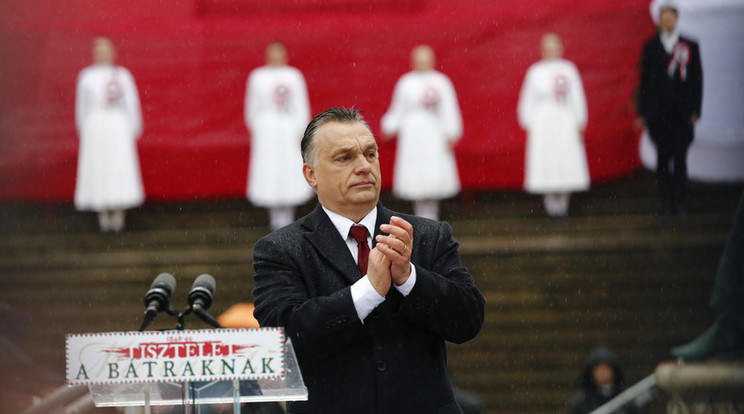 Orbán gratulált a magyar csapatnak / Fotó: Fuszek Gábor