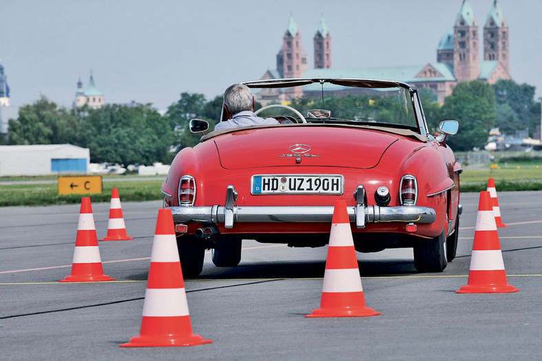 Mercedes 190 SL kontra Porsche 356 B - elegancja kontra ambicja