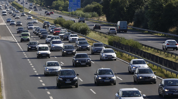 Ez várhat arra, aki az M1-est választja/ Fotó: Fuszek Gábor