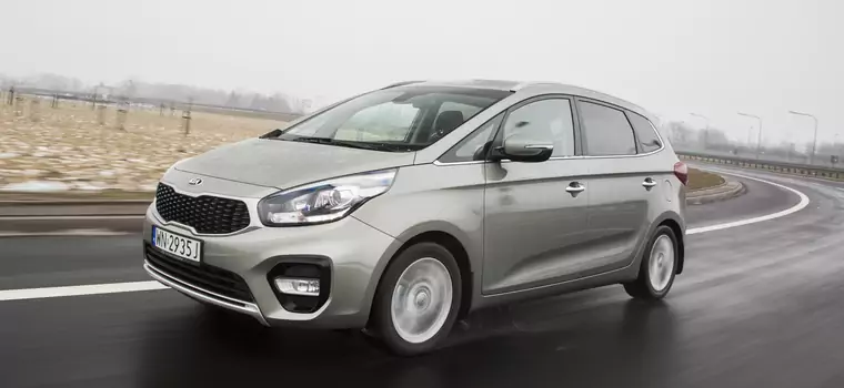 Kia Carens 1.7 CRDi aut. - funkcjonalność bez zarzutu