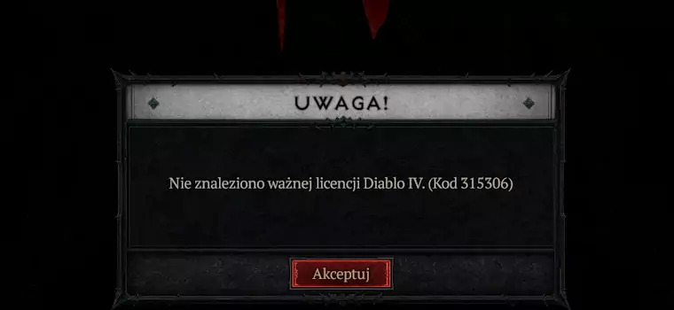 "Nie znaleziono ważnej licencji Diablo IV". Gracze PC na całym świecie nie mogą dostać się do gry