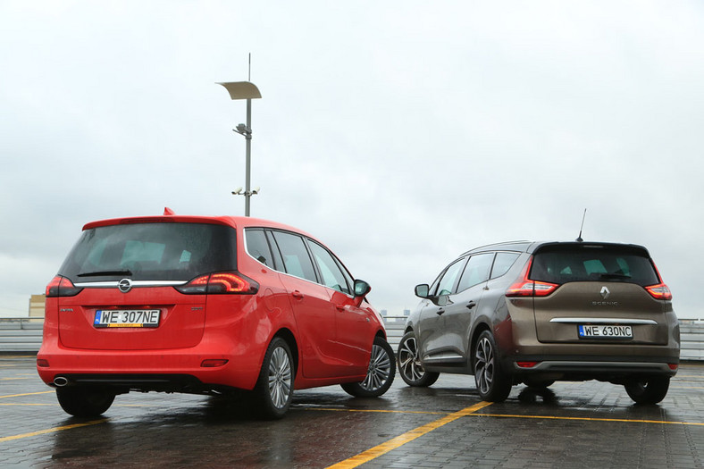 Renault Grand Scenic kontra Opel Zafira - który van jest lepszy dla rodziny?