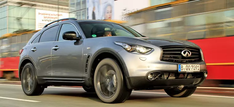 Z mocnym dieslem - Test Infiniti QX70 S Design