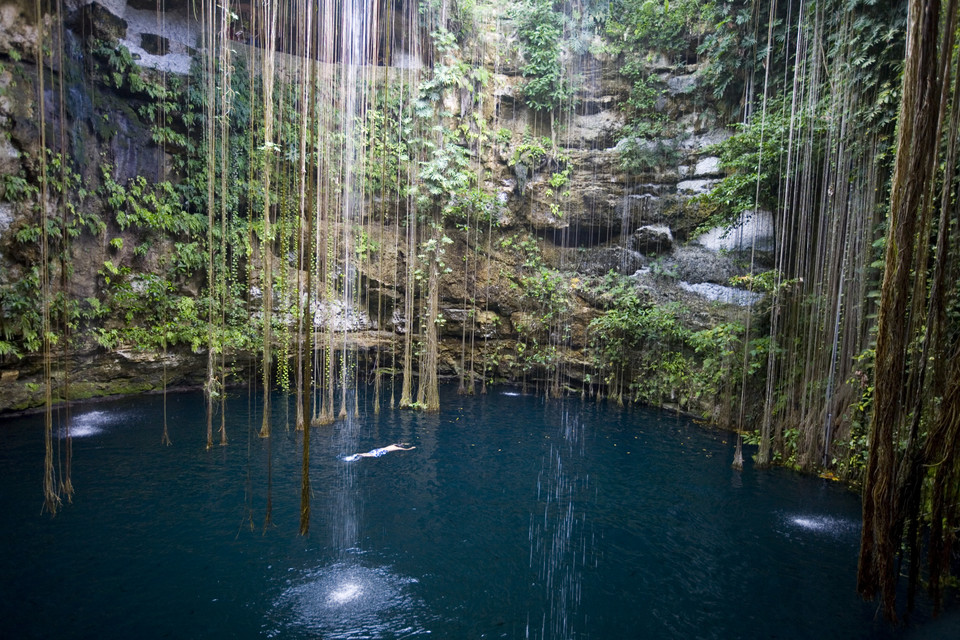 Jukatan, cenote