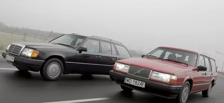 Mercedes S124 kontra Volvo 740 kombi - który klasyk będzie lepszy na co dzień