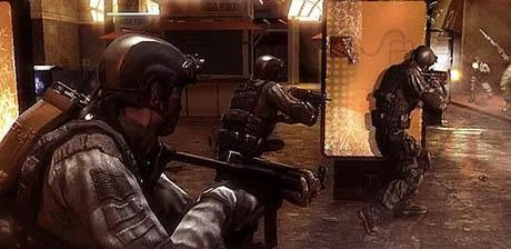 Screen z gry "rainbow Six: Vegas"