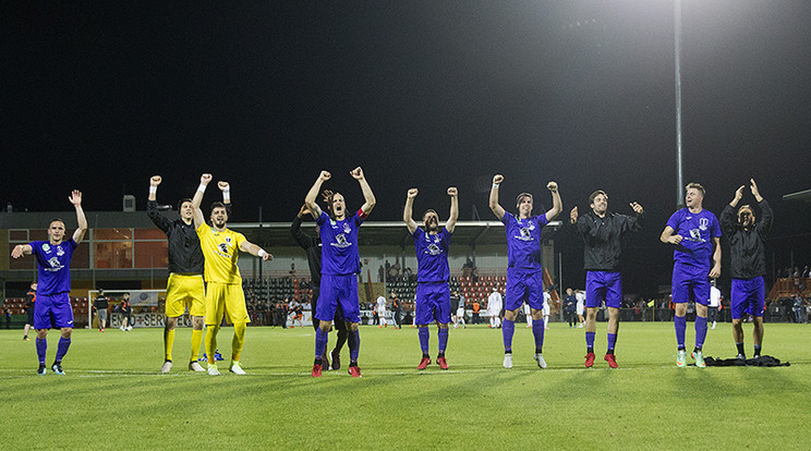 A hazai pályán elért 2-1-es győzelem után az újpestieknek elég volt a gól nélküli döntetlen Balmazújvárosban /Fotó: ujpestfc.hu