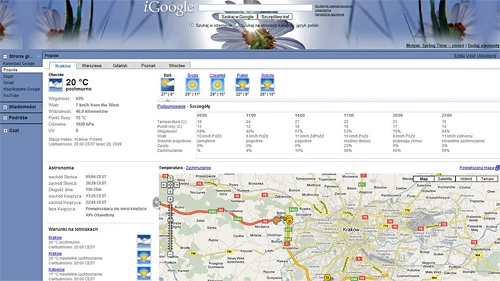 iGoogle jest na etapie ciągłego rozwoju - w przyszłości mają pojawić się kolejne gadżety i funkcje